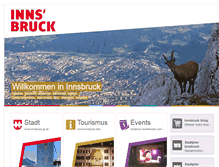 Tablet Screenshot of innsbruck.at