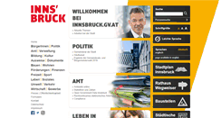 Desktop Screenshot of innsbruck.gv.at