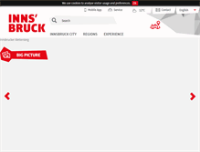 Tablet Screenshot of innsbruck.info